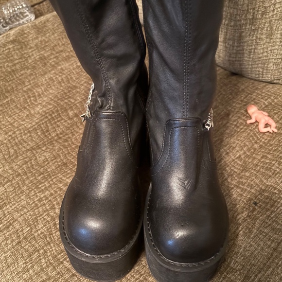 Bratz Miss Socialite Platform over the knee boots size 7 - Picture 5 of 8